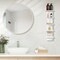 Sorbus 5 Tier Wall Shelf Unit, Vertical Column Utility Shelving for Home Decor and Storage Organizer, Wall-Mounted Floating Shelves